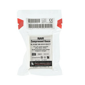 NAR Compressed Gauze, White