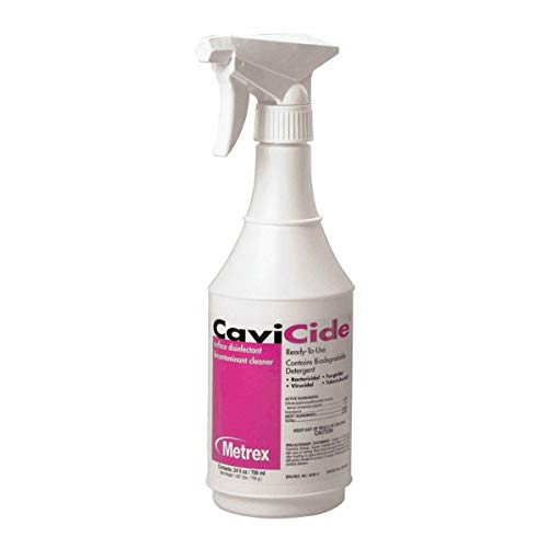 Cavicide Metrex 131024 24oz Surface Disinfectant Spray Bottle, 24 Fl Oz
