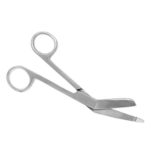 Ever Ready First Aid Medical and Nursing Lister Bandage Scissors 5.5" - Stainless Steel - Surgeries, Medical Care and Home Health Care