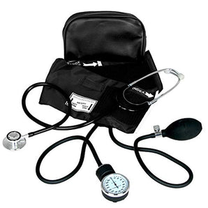 Blood Pressure & Stethoscope Set – Adult Cuff, Calibration Key, Carry Case