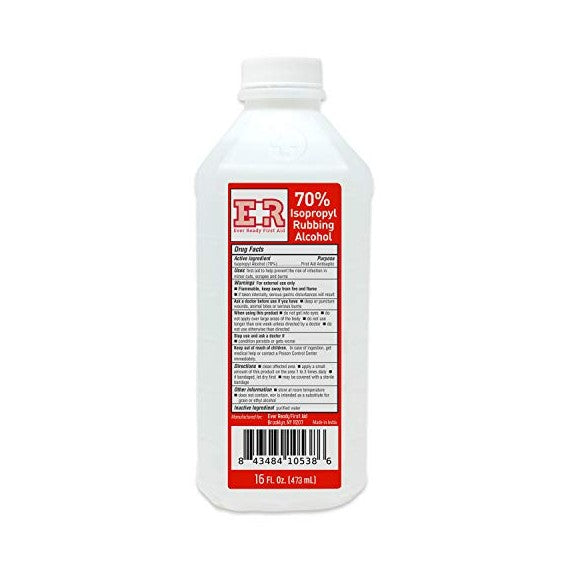 Ever Ready First Aid Isoprophyl Rubbing Alcohol, 70% 6 Oz - Bottle