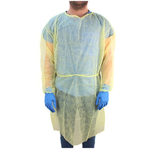 Isolation Gown, Yellow