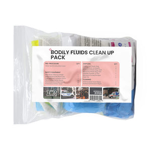 Bodily Fluid Clean-Up Refill Kit – OSHA Compliant, 31 Pieces with Instructions