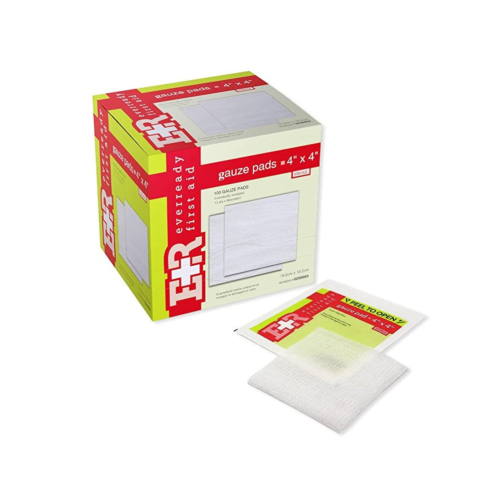 Ever Ready First Aid Sterile Gauze Pads 12Ply