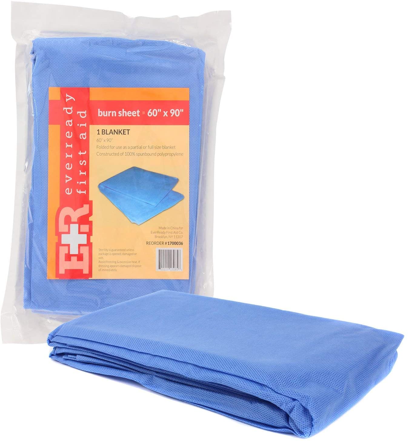 Ever Ready First Aid Sterile Burn Sheet Blanket - 60" x 90"