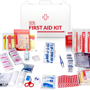 Class B First Aid Kit – Metal Wall Case, 50 Person