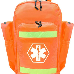 Dixie Ems Ultimate Pro Trauma O2 Backpack with Modular Pouch Design, Oxygen Gear Bag for First Responders and Medics