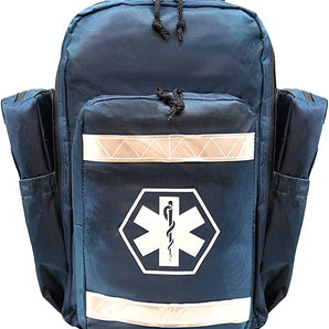Dixie Ems Ultimate Pro Trauma O2 Backpack with Modular Pouch Design, Oxygen Gear Bag for First Responders and Medics