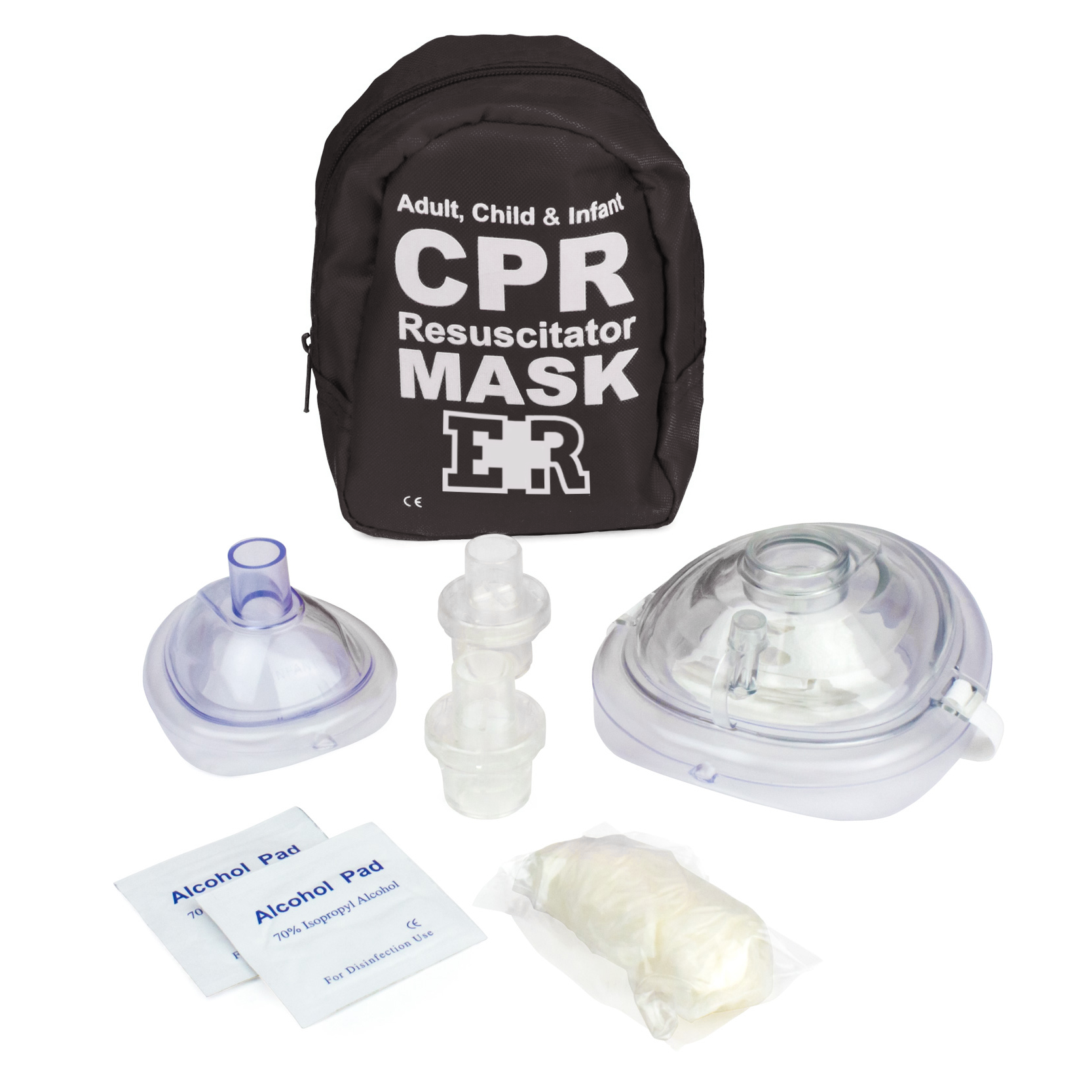 CPR Mask With One Way Valve - Meditac Kits