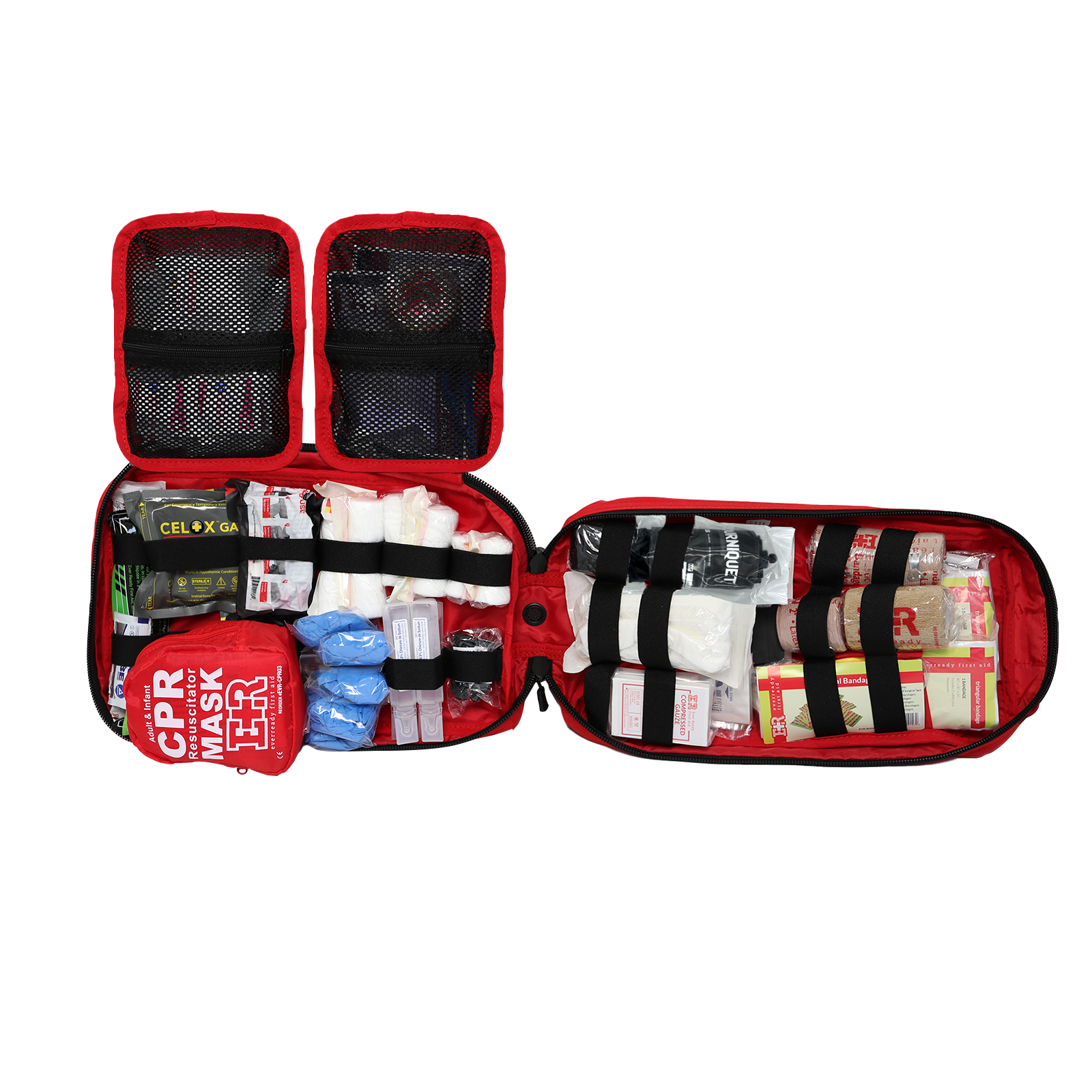 Rip Kit Rip-Away Fully Stocked Tactical Trauma Kit - Chest Seals, Tourniquet ...