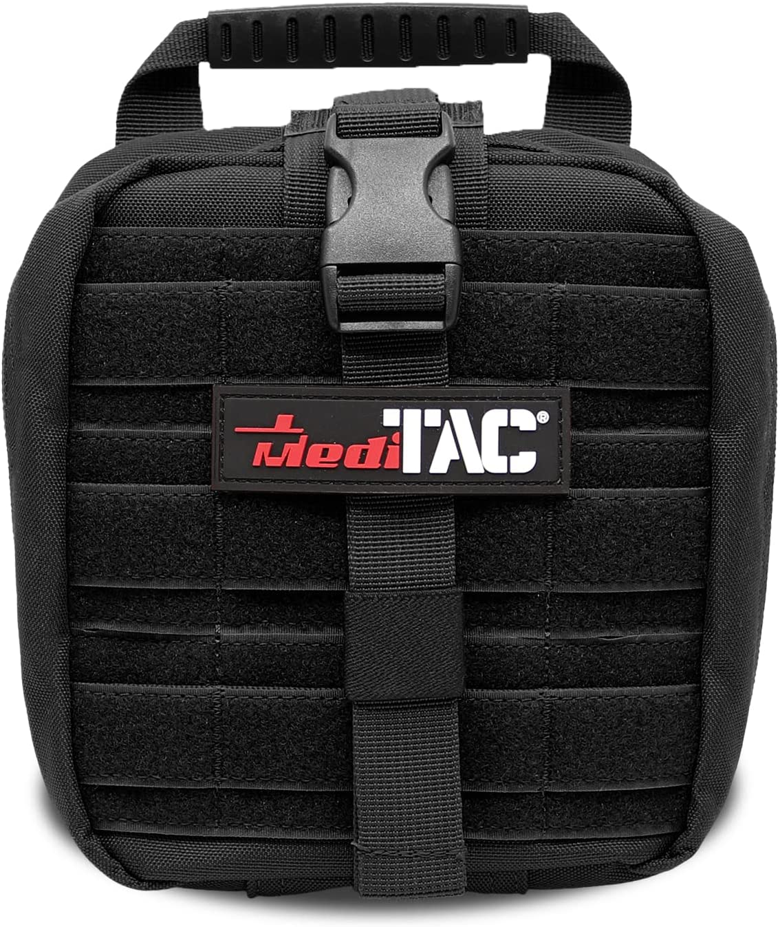 MediTac Small Owl Type Tactical Trauma Bag Feat. Rip-Away Velcro Fastener Bag Backpack, MOLLE Bag Rucksack Pack