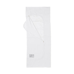 Ever Ready First Aid PVC Body Bag with Metal Zipper for Adult, White, 36" x 90" with ID Tags