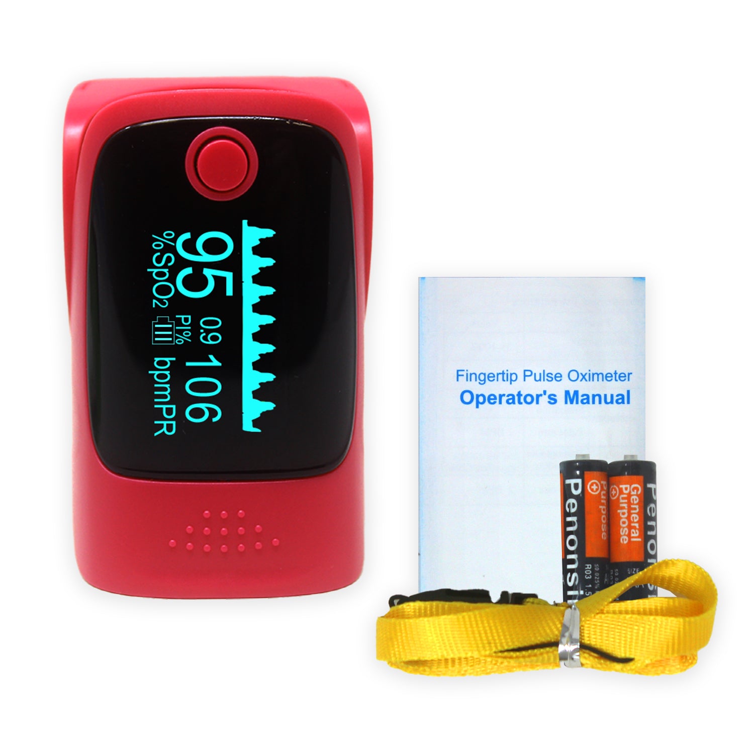 Ever Ready First Aid Oximeter Oxygen Monitor