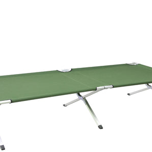 MediTac Camping Military Outdoors Bed Cot - Heavy Duty, Durable with Carry Storage Bag