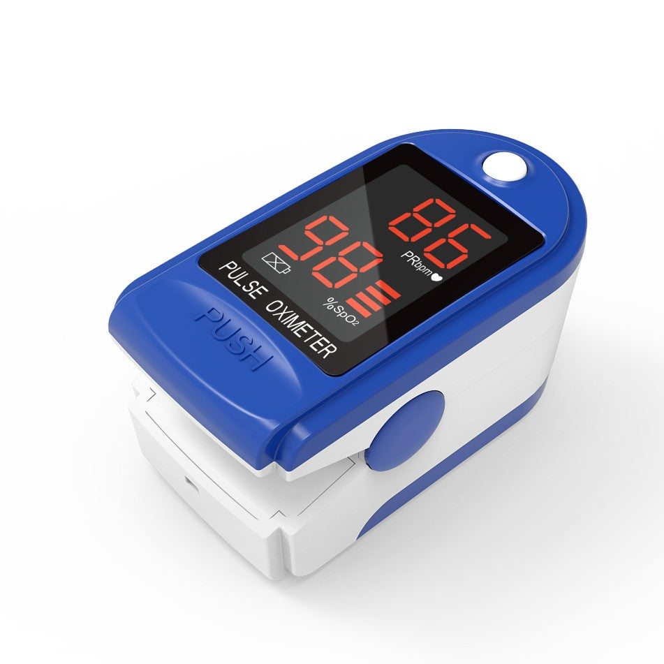 Contec Finger Tip Pulse Oximeter - Blood Oxygen Saturation (SpO2) and Pulse Rate Monitor - Portable LED Display
